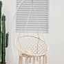 Macrame Swing Chair Macrame Hammock Chair Hanging Cotton Rope Hammock Swing Chair Indoor/Outdoor