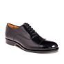 Made in Italy Oxford 5-Eye Cap Toe Brush off Genuine Calf Leather Classic Men Shoes