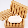 Mahogany Bamboo Holder Soap Box Holder Natural Dish Soap Wooden Soap Dish