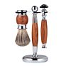 Man Safety Razor Set with Shave Brush and Razor Stand