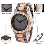 Manufacture Customized Handmade Wood Grain Wood Watch