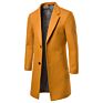 Manufacturing Men Coat Men Long Coat Assorted Solid Color plus Size Men's Coats