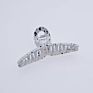 Matte Large Hair Claws Cross 11 Cm Claw Clip Color Hair Claw