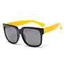 Men and Women Baby Silicone Sunglasses Large Frame Glasses Polarized Children's Sunglasses