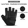 Men Half Finger Biking Mtb Gloves with Gel Padded Shockproof Breathable anti Slip Mountain Bike Gloves
