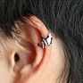 Men Punk Animal Ear Clips Silver Color Cartilage Earrings Party Jewelry Cute Small Frog Ear Cuffs for Women