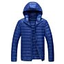 Men's All-Season Ultra Lightweight Packable down Jacket Water and Wind-Resistant Breathable Coat Size M-5Xl Men Hoodies Jackets