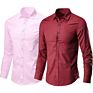 Men's Dress Shirts Long Sleeve Button Formal Shirt Casual Business Slim Fit Shirts Wm269