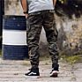 Men's Hiking Slim Cargo Camo Jogging Military Camo Mens Cargo Pants with 6 Pockets