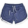 Men's Quick Drying Shorts - Mesh Straight Cut Trousers - Exercise Beach Shorts