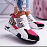 Mens Running Shoes Casual Flat Sneakers Flame Printed Trainers Hollow Sole Increased Outdoor Sport Shoes