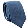 Men's Skinny Tie, Cotton Wool Linen Necktie, Great for Weddings, Groom, Groomsmen, Missions, Dances, Gifts.