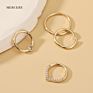 Mercery Earing Handmade Jewelry Diamond Pure Gold 14K Studs Turkish Evil Eye Pure 14K Gold Solid Earring Studs