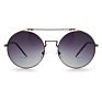 Metal round Frame Classic Luxury Retro Sunglasses Polarized