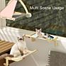 Mewoofun Large Cat Window Hammock Wooden Cat Hanging Hammock