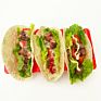 Mexican Food Wave Shape Pp Taco Holder
