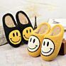 Microterry Fashionable Fluffy Comfortable Happy Face Smiley Face Home Slippers for Women Lady