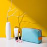 Mini Brush Set Pu Leather Pouch Bags Small Travel Waterproof Cute Girls Portable Cosmetic Makeup Bag