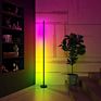 Minimalist Nordic Corner Decorative Rgb Led Standing Designer Floor Lamp Smart Wifi Alexa Tuya Music Sync Corner Pole Lights