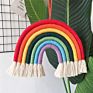 Mixed 14 Colors Ins Home Decor Hand Woven Kids Room Rainbow Hanging Decoration Rainbow Macrame Wall Hangings