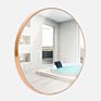 Modern round Wall Mirror with Aluminium Frame Bath Mirror