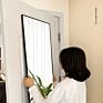 Modern Stainless Mdf Frame Wall Hanging Dressing Mirror Bedroom Dressing Mirror