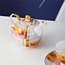 Modern Style Afternoon Tea Set Pot Customize Ceramic Tea Pot Cup Set Bone Teapot Tea for One Set