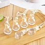 Mub Empty Flat round 8Ml Car Diffuser Bottle Hanging Air Freshener Glass Bottles for Auto