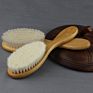 Multifunction Soft Men Mustache Beard Brush Baby Infant Hair Brush Grooming Brush 18*5 Cm