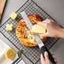 Multifunctional Stainless Steel Non-Slip Silicone Sharp Blade Kitchen Cheese Fruits Vegetable Long-Handled Cheese Grater