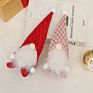 Multiple Colors Handmade Plush Christmas Standing Gnomes with Swedish Rudolph Doll Table Ornament for Holiday Decoration
