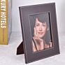 Multiple Functions Non-Woven Lining Wood Embryo Rectangular Photo Frame