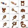 Wooden Rattle Teether