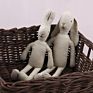 Natural Baby Crochet Sheep 100% Handmade Knitted Bunny Soft Amigurumi Crochet Animal Toy