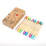 Natural Bristle Children Baby Soft Bamboo Toothbrush