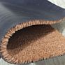 Natural Coir with Vinyl Backing Doormat Blank Coco Coir outside Doormats Front Porch Entry Rug