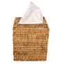 Natural Rattan Tissue Box Cover Holder Case Price from Vietnam