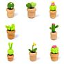 Needle Felting Supplies Kit Wool Felt Starter Set Succulent Plants and Cactus 8-In-1 Pack Easy to Follow Full Range