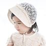 Newborn Baby Hats Bonnet Infant Silk Cotton Hat Girls with Lace