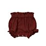 Newborn Infant Shorts Soft Muslin Cotton Ruffle Solid Color Baby Bloomers