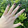 Newest Arrival 18K Gold Plated Micro Pave Cz Unicorn Rings Adjustable Cubic Zircon Unicorn Rings for Women Girl