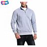 Newest Quarter Zip Pullover Golf Sweatshirt Mens 1/4 Zip Fleece Hoodies Mock-Neck Sweater Pullover Blank Jacket