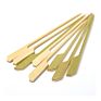 Newfida Food Safe Biodegradable Paddle Style Bbq Bamboo Skewer