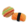 Nigiri Tough Christmas Birthday Cute Dog Sushi Toy