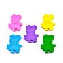 Non-Toxic 5 Colors 3D Creative Funny Shaped Erasable Animal Shape Crayon Plastic Crayons for Children