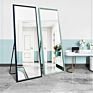Nordic Solid Wood Long Large Rectangular Full Length Body Mirrors Floor Standing Mirror for Wall Decorative