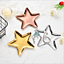 Nordic Style Gold-Plated Stars Plate Creative Plating Western Dish Snack Plate Cake Storage Tray