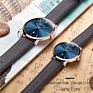 Olevs 5869 L Luxury Olevs Quartz Genuine Leather Strap Minimalist Ultrathin Wrist Watches Waterproof