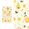 Organic Beeswax Wraps Durable and Eco Friendly Reusable Food Wrapping Paper