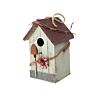 Outdoor Decoration Diy Bird House Wooden Decorative Birdhouse Hanging Nest Paint and Decorate Arts Crafts